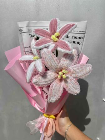 Букет Плюшевых Лилий из Pinterest