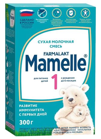 Детская молочная смесь Mamelle 1 с рождения 300 г