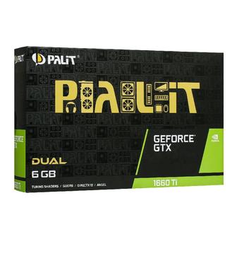 Видеокарта Palit GeForce GTX 1660 Ti Dual 6 GB
