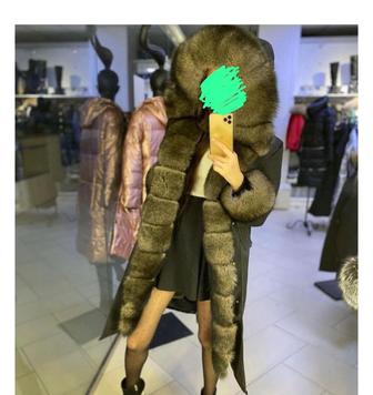 Парка меховая