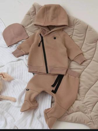 Костюм для новорожденных с шапочкой