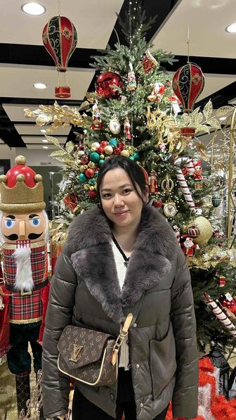 Женский короткий пуховик