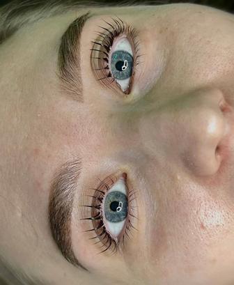 Ламинирование ресниц , ламинирование бровей , коррекция