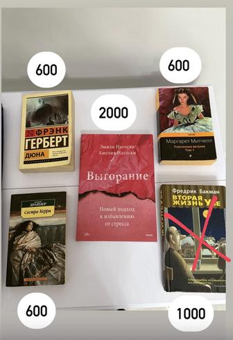 Книги художественного и психологического жанра