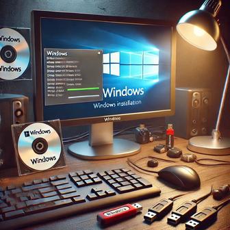 Установка Windows, драйверов, активация Windows