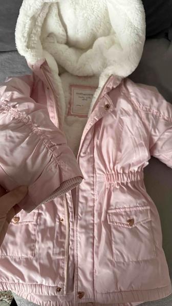 Детская куртка для девочки 122 рост