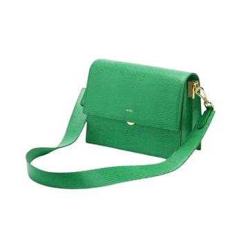 Сумка JW PEI Mini Flap Bag Grass Green Lizard