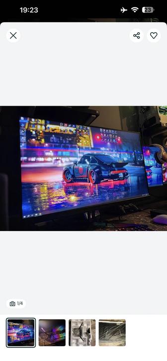 Срочно монитор 32 дюйма 144 hz IPS 4k Tiansu ts3200
