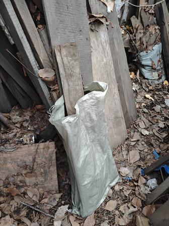 Дрова в мешках