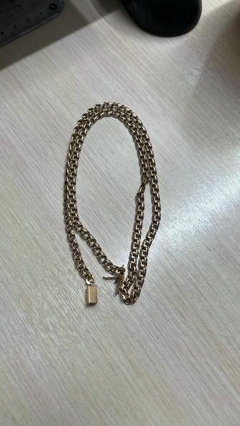 Женская цепочка золото