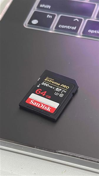 Карта памяти SanDisk Extreme PRO SDHCTM и SDXCTM UHS-I - 64 ГБ