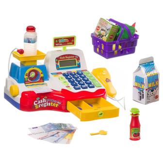 Игровой набор мини-касса Play Smart с калькулятором и микрофоном