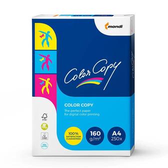 Бумага А4, Mondi Color Copy 160, 250 листов белый, 5 шт