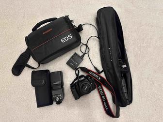 Продается полный комплект камера Canon 6D Mark
II BODY