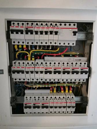 Монтаж электрики под ключ