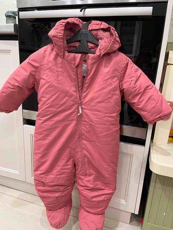 Комбинезон для девочки теплый