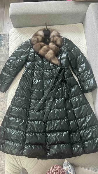 Женское стеганое пальто