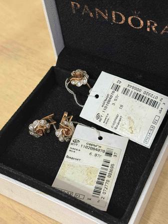 Золото, золотое комплект 585 проба. Новое