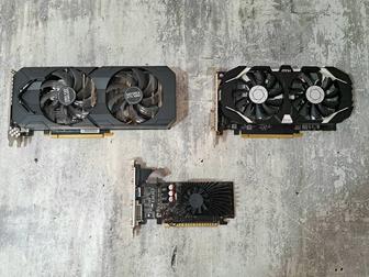 Продам видеокарты GTX 1060, GTX 1050TI, GT630
