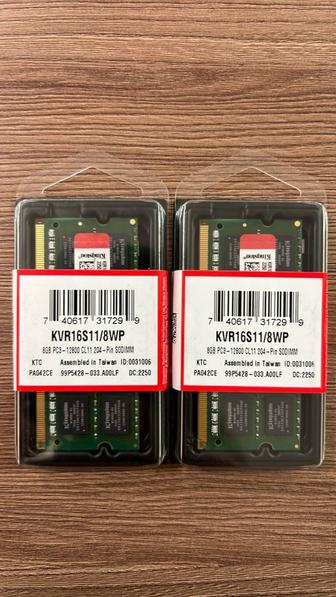 ОЗУ для ноутбука - Kingston DDR3 16 Gb