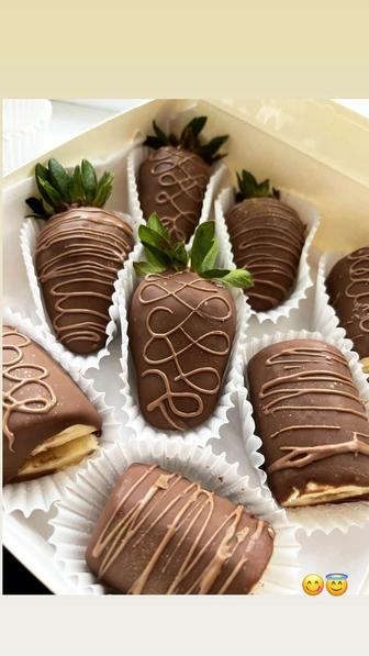 Клубника в шоколаде