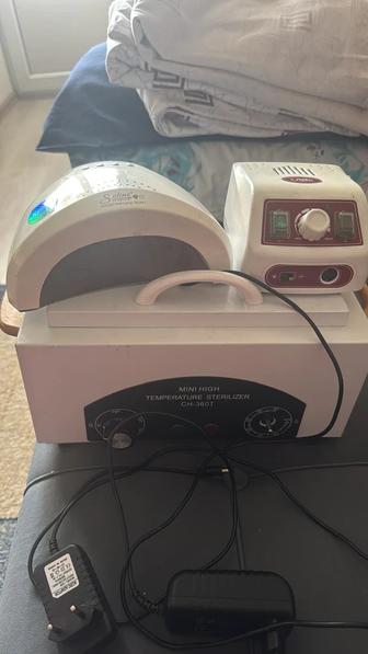 Продам аппарат маникюрный, лампа, сухожар