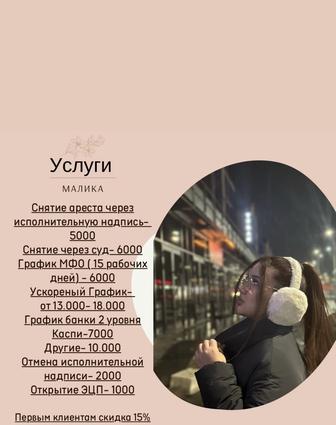 Снятие арестов, становление на график