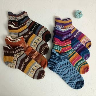 Теплые носки из премиальных составов.