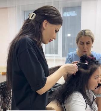 Коррекция наращенных волос до 100 гр-20 тыс