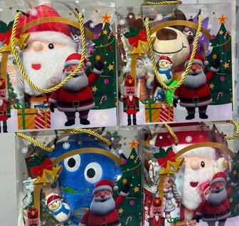 Подарки на новый год, тайный санта, новогодние подарки, сладкие боксы