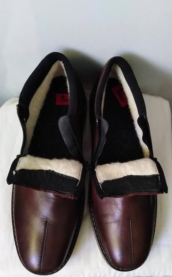 ПРОДАМ ДЁШЕВО ботинки. Зимние, RIEKER, 100%кожа, большемеры, 45р/30см БУ