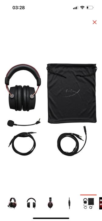 Игровые наушники hyperx alpha