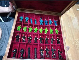 Продаю шахматы новые фигурки состоят из хлеба