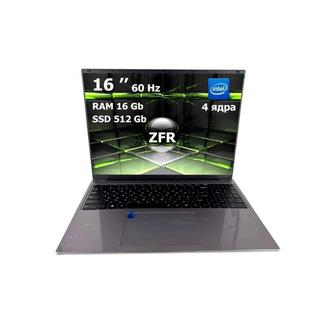 Новый ZFR XU 16. INTEL N95. SSD 512 GB. Распечатанный. Red Geek