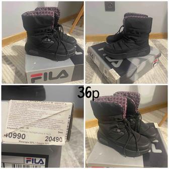 FILA зимние сапоги 36 р