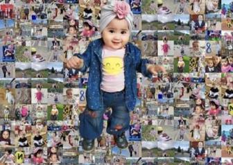 Портрет - фотомозайка