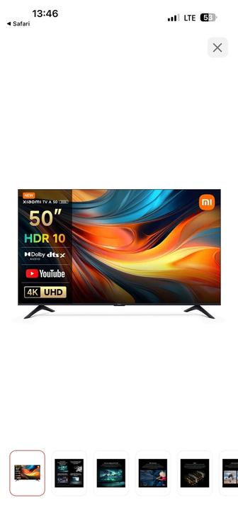 Продам новый телевизор, запечатан, в коробке xiaomi 50-127cm