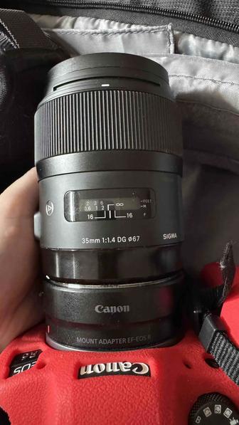 Продаю топовую фиксу линейки Art Sigma 35mm f/1.4. Один из самых резких и