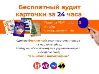 Инфографика Аудит Карточки товара