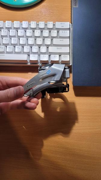 Передний переключатель shimano altus и шифтер shimano altus