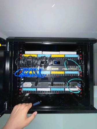 Настройка и установка камер и сети