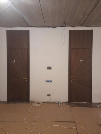 Установка межкомнатных дверей