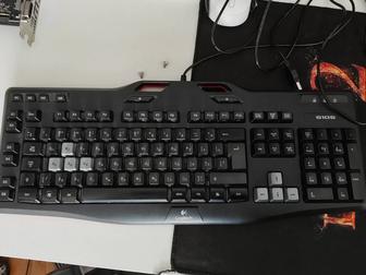 Продам клавиатуру logitech g105