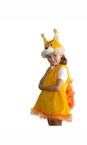 Новогодний костюм белки, костюм белка