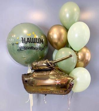 Брутальное оформление на 23 февраля