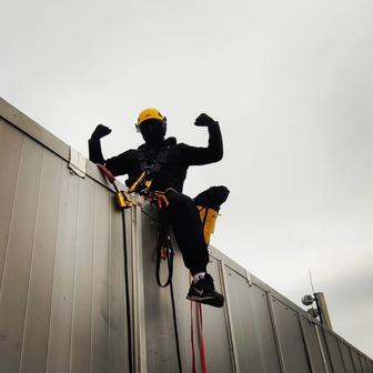 Промышленный Альпинист, Альпинисты, Высотные работы...