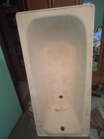 Чугунная ванна 150на 70