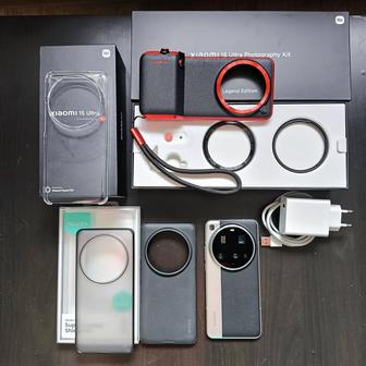 Xiaomi 15 Ultra 16/1024 Global Silver Chrome, Legend Photography Kit, чехлы