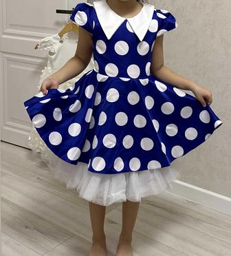 Платье в горошек