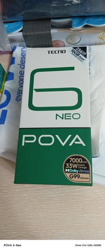 Продам телефон TECNO POVA 6 NEO